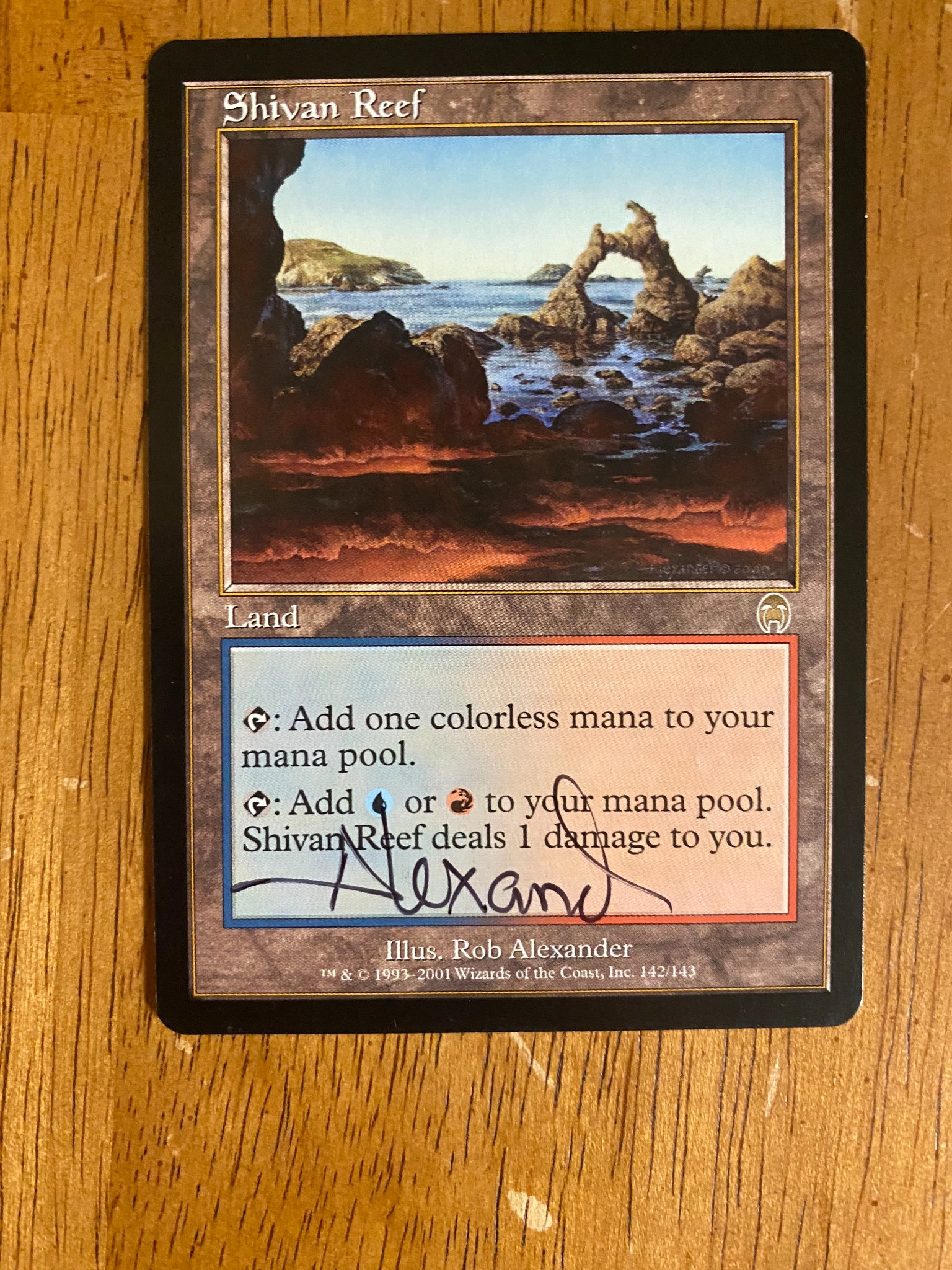Shirei Foil Artist Proof Card for Sale by MTG Artist Flavio Girón