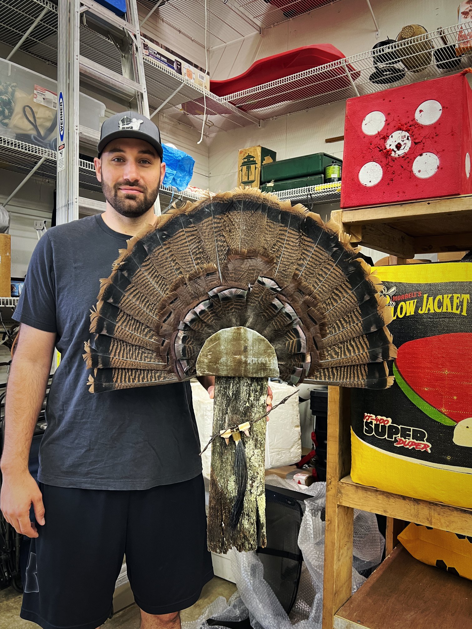Grant Woods - Daniel just finished this fan mount from a...