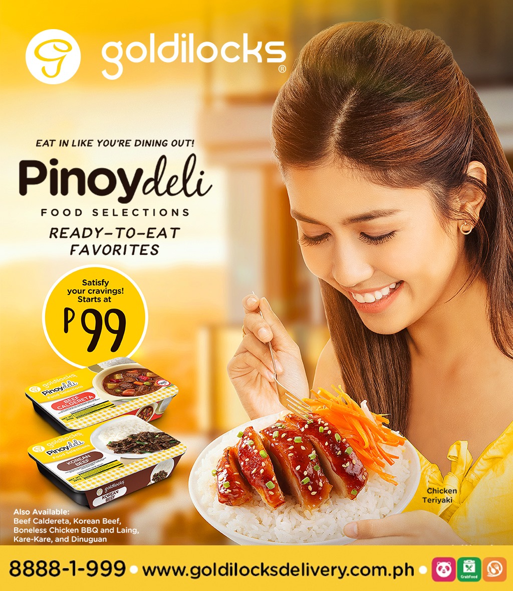 Goldilocks - Eat like you're dining out! Our new Goldilocks PinoyDeli ...