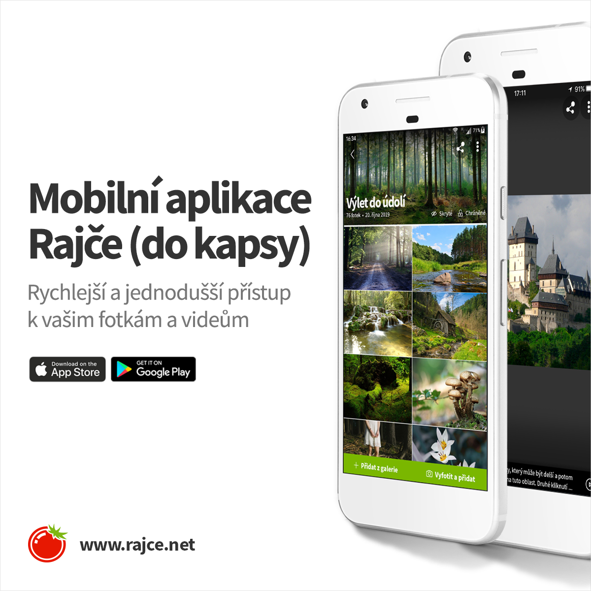 Rajče - 🥳 Rajče má novou mobilní aplikaci. Zaručí vám rychlejší přístup ...