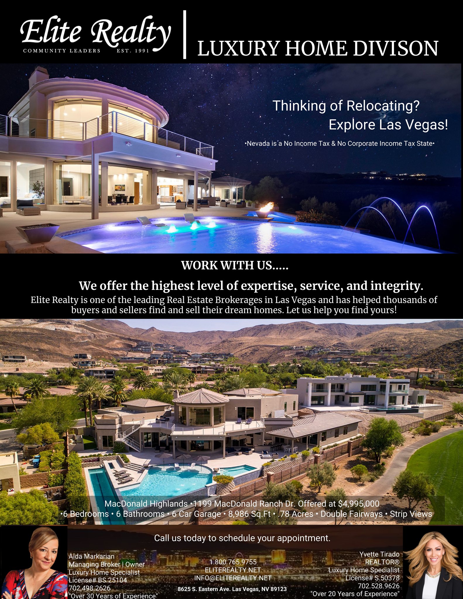 Yvette Tirado Las Vegas Realtor 702.528.9626 | Las Vegas NV