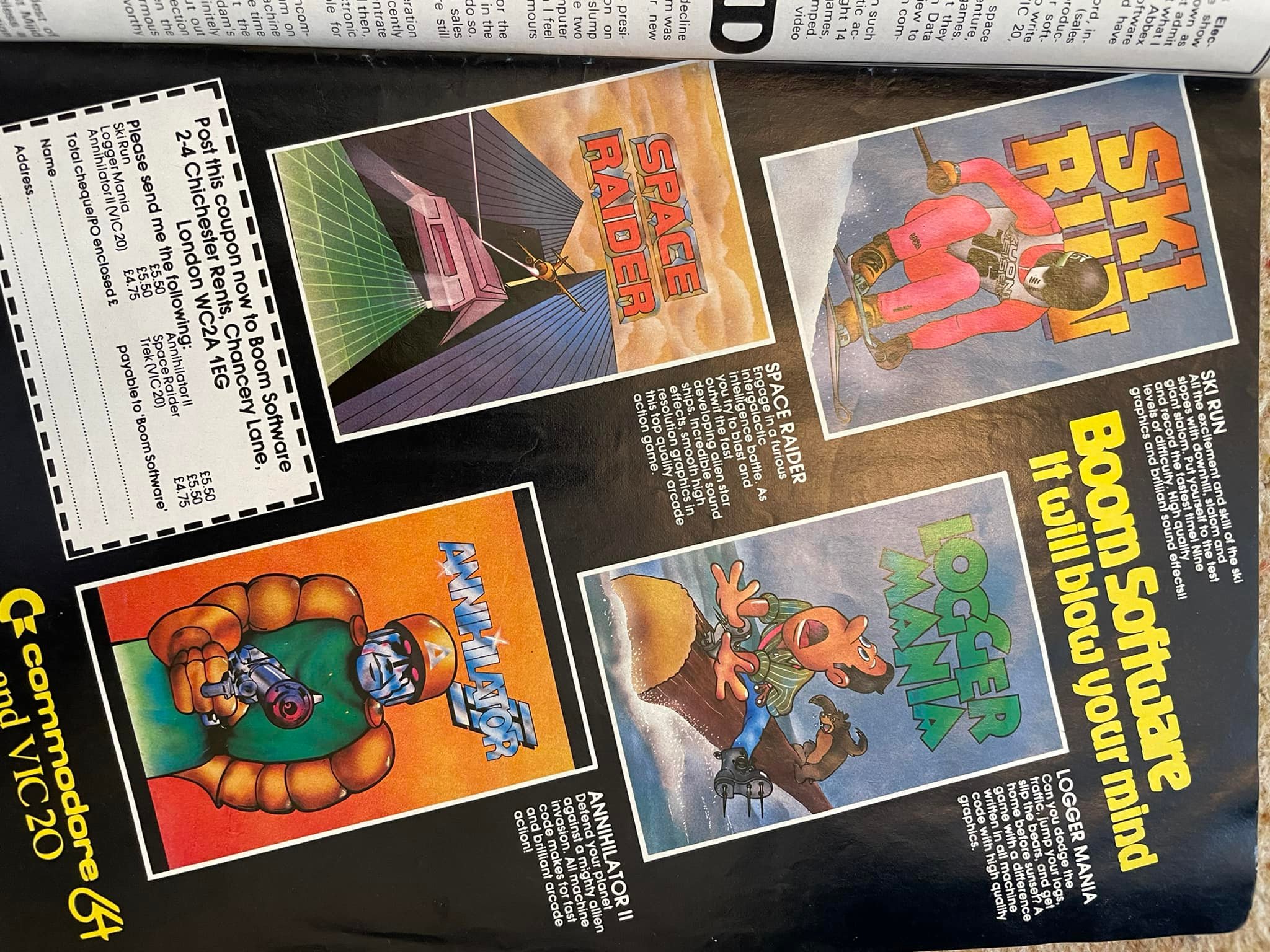 Games Computing magazine issue 1 (January 1984) - a popular type