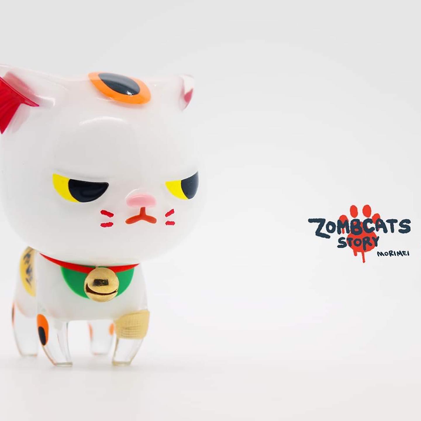 Zombcat Maneki Edition by @morimeiworks myplasticheart exclusive