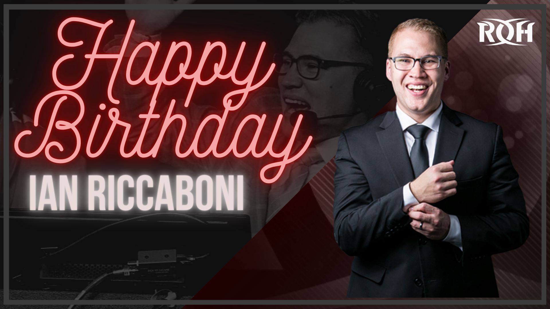 Ring - Happy Birthday Ian Riccaboni! 🎂 | Facebook