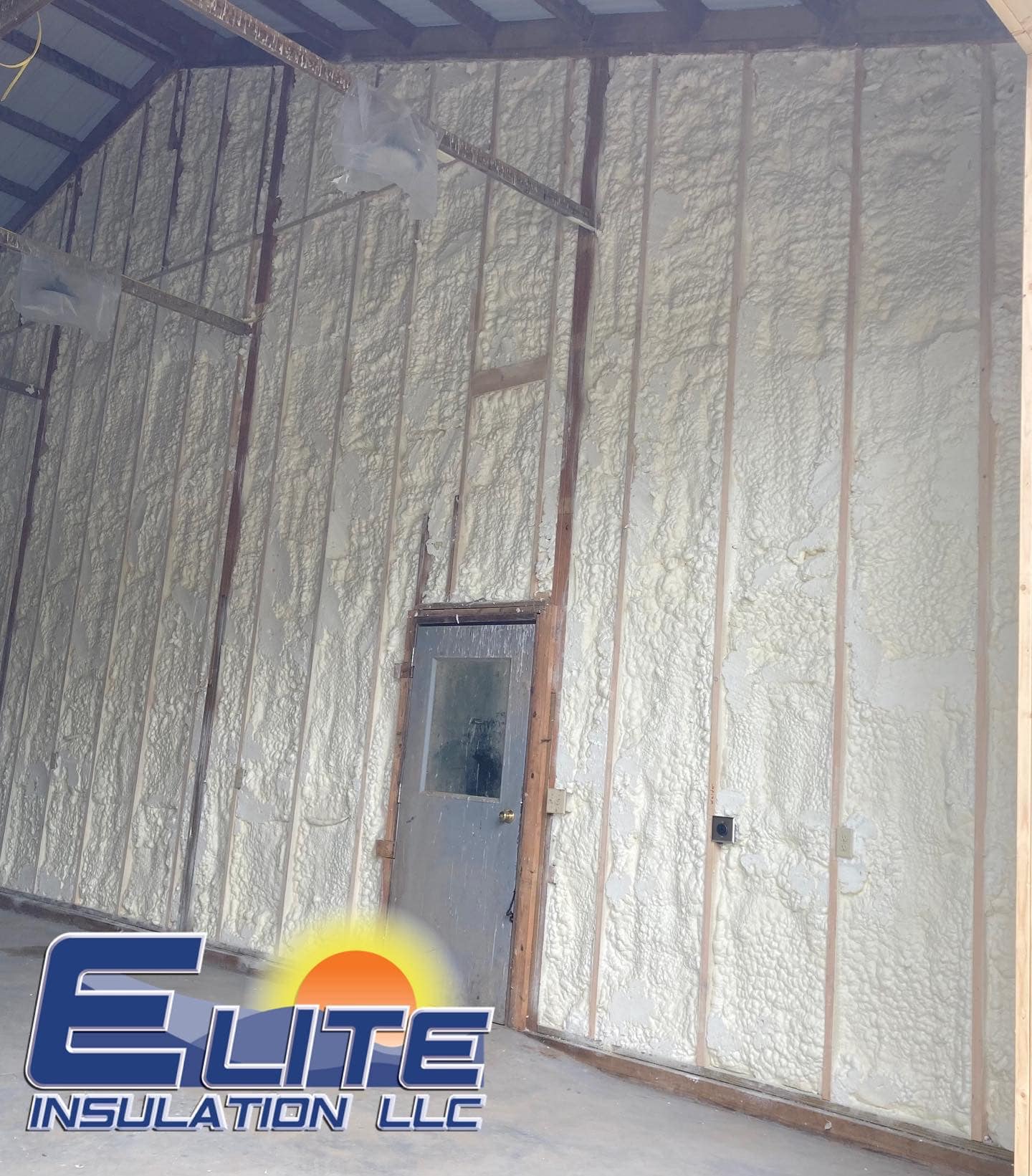 A little bit of open cell... - Elite Insulation & PolyPro LLC