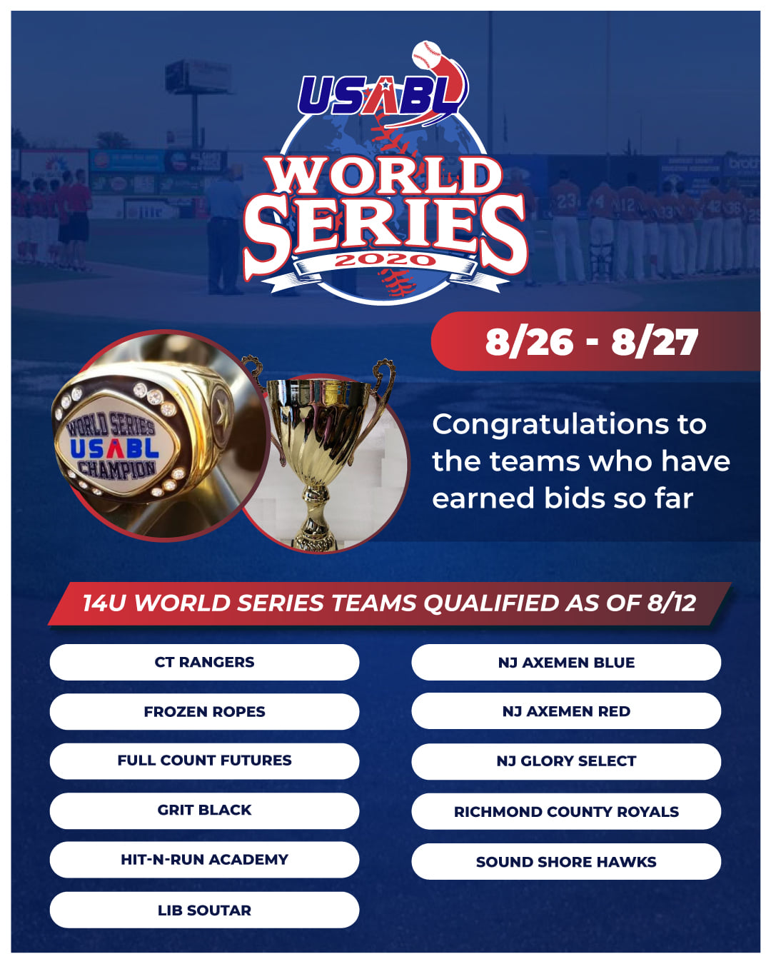 USABL - 👀 Congratulations to the 14u teams that earned... | Facebook