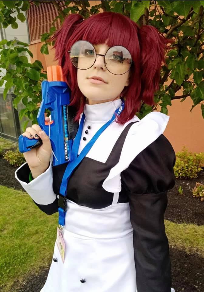 Black Butler Mey Rin With Guns