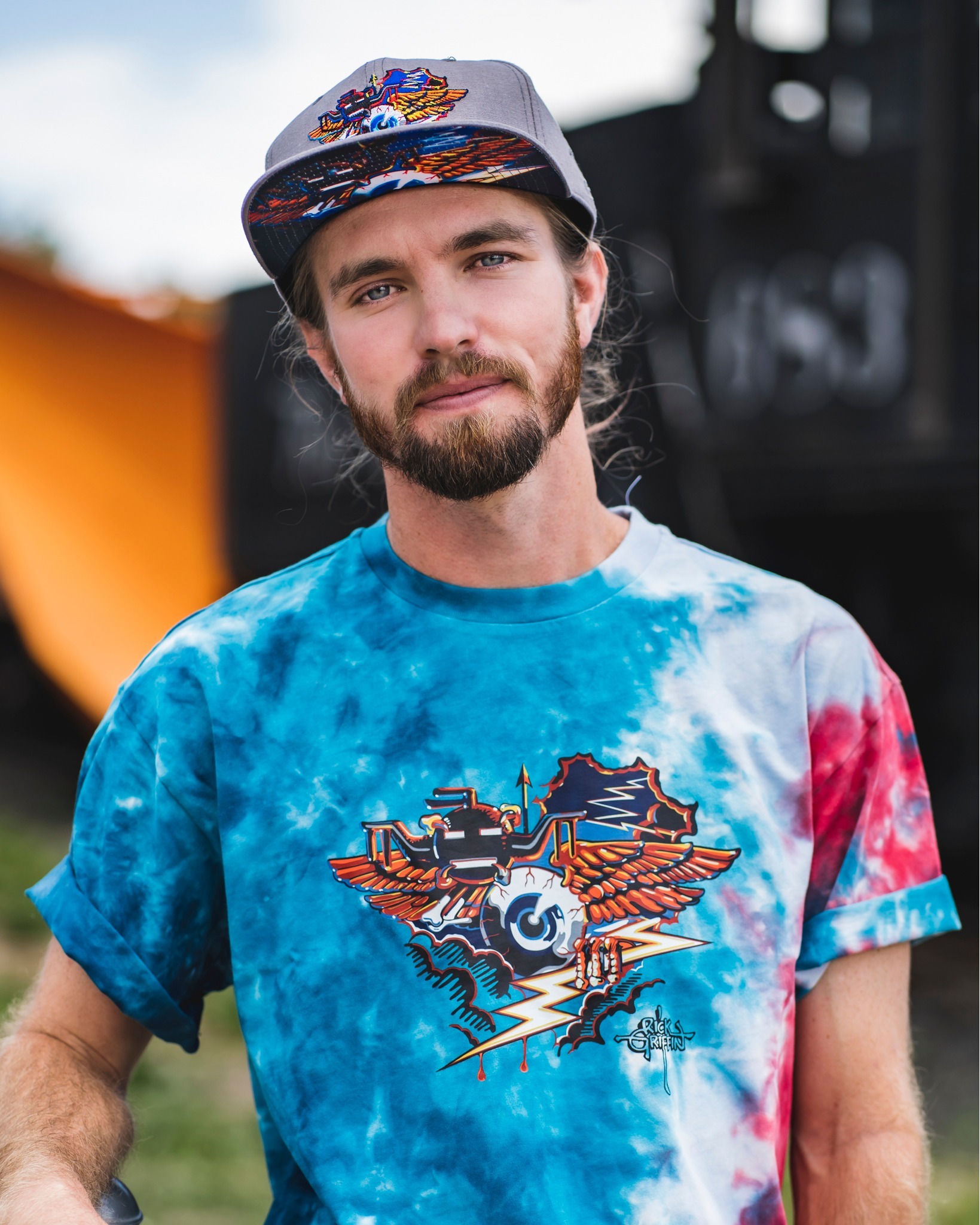 Vintage Grateful Dead T-Shirt: Rick Griffin's Surfing Skeleton Design
