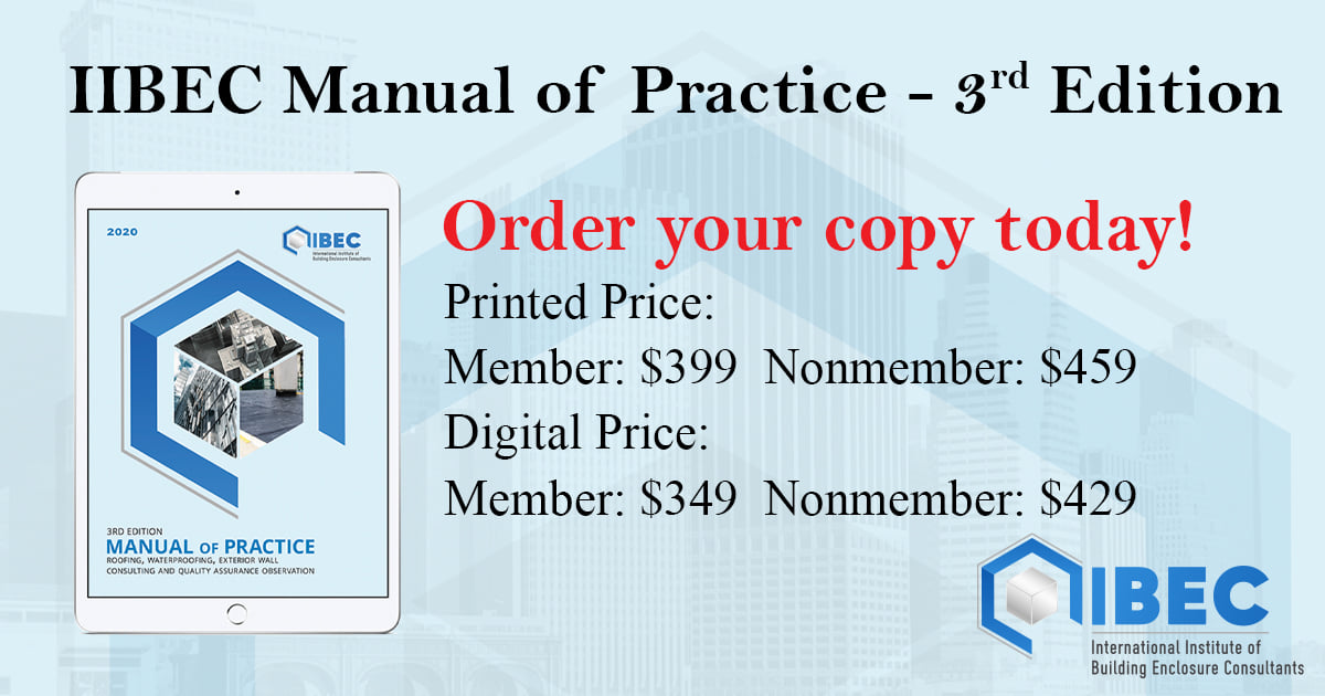 The Architect's Newspaper - The IIBEC Manual of Practice is designed to ...