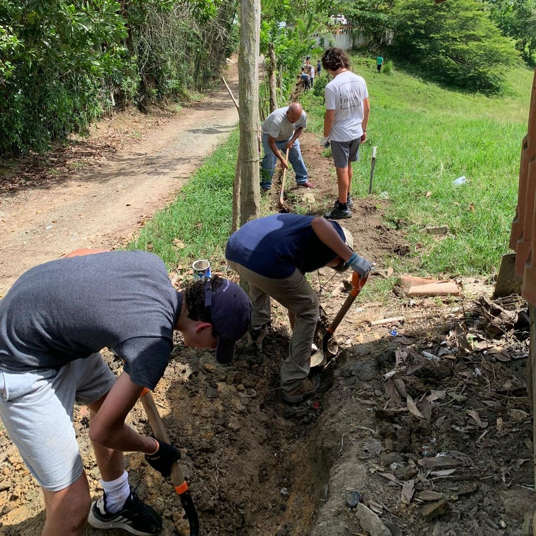 Rustic Pathways - Hard work pays off! This group of...