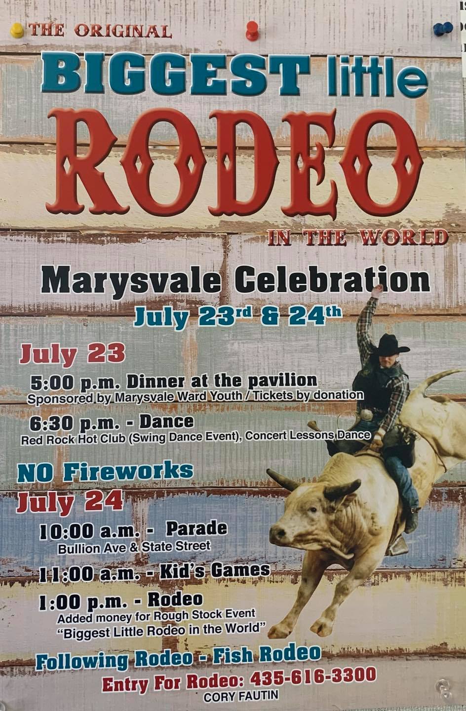 Marysvale Utah - July 24th Schedule of Events 10:00 Parade... | Facebook