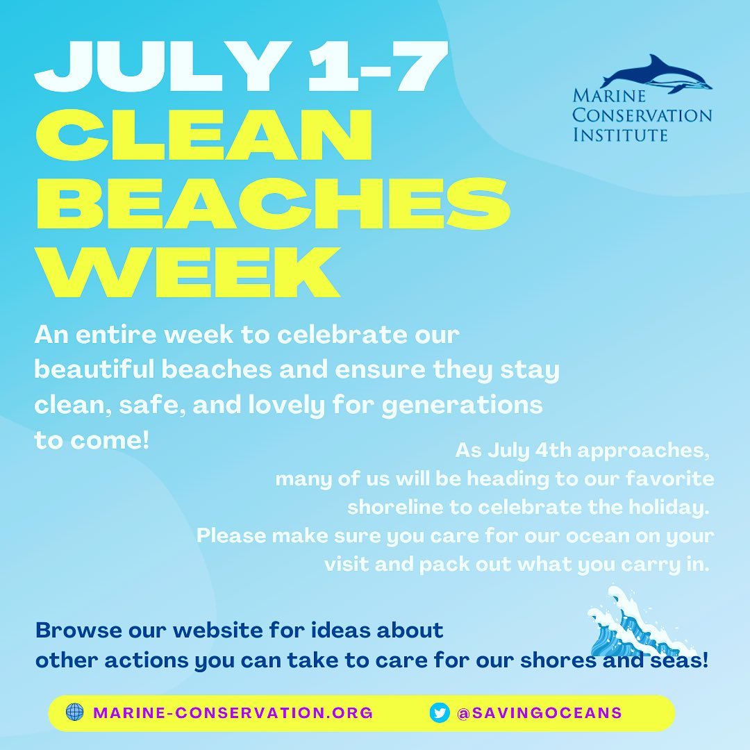 Today marks the first day... - Marine Conservation Institute