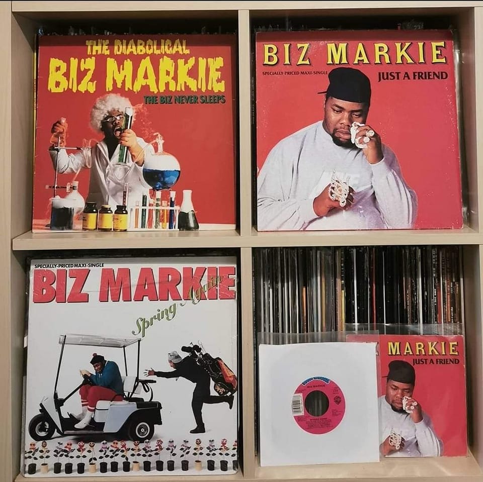 33 years old today. The Biz Never Sleeps Biz Markie RIP