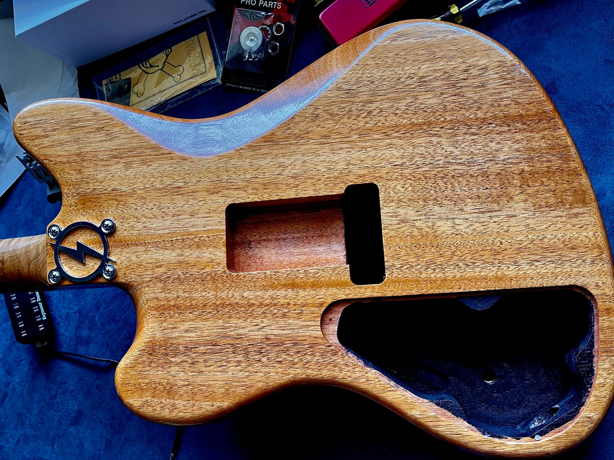 Warmoth Jazzmaster with Mastery Bridge and Tremolo, Fender Locking