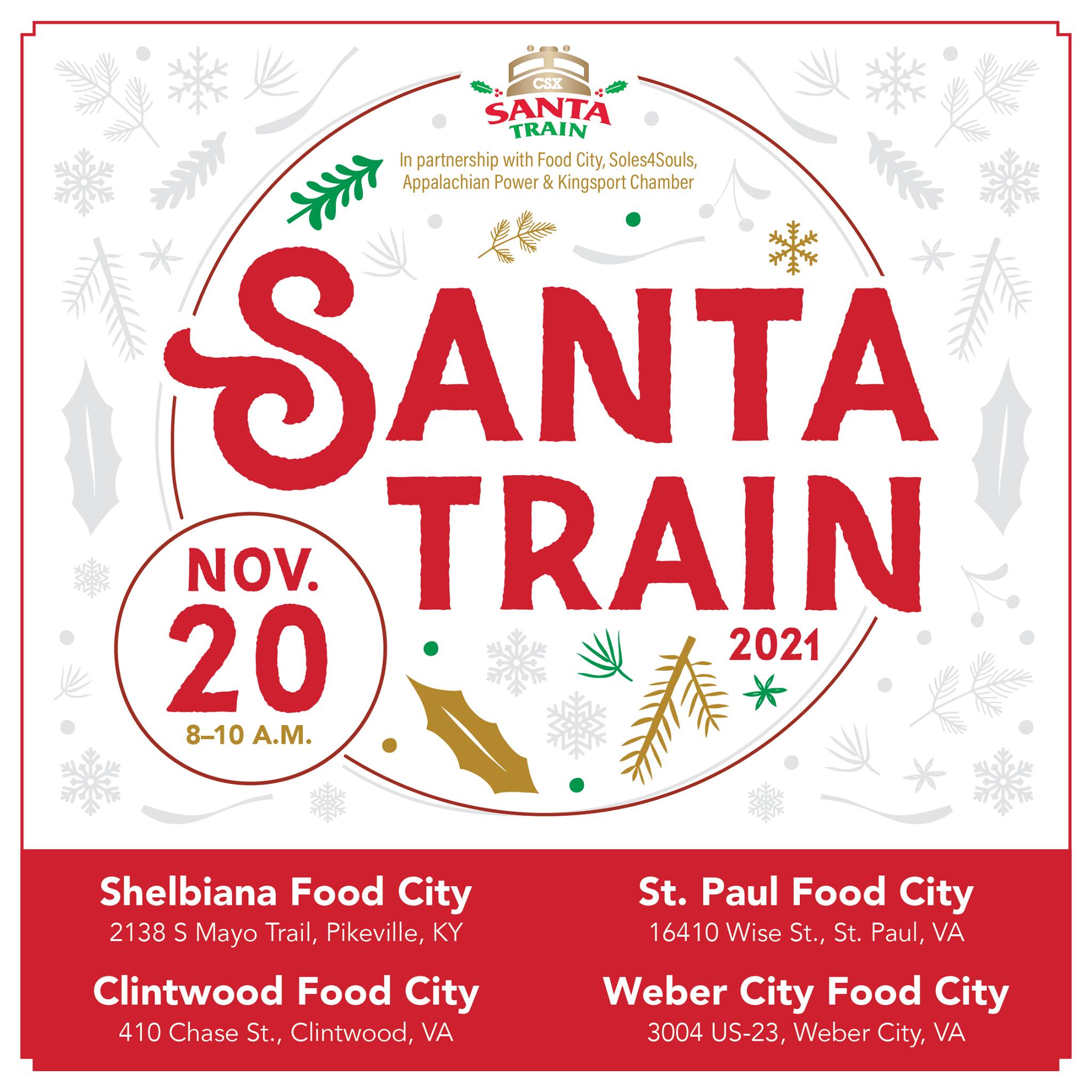 CSX Santa Train - With #SantaTrain2021 just over a week away, we wanted ...