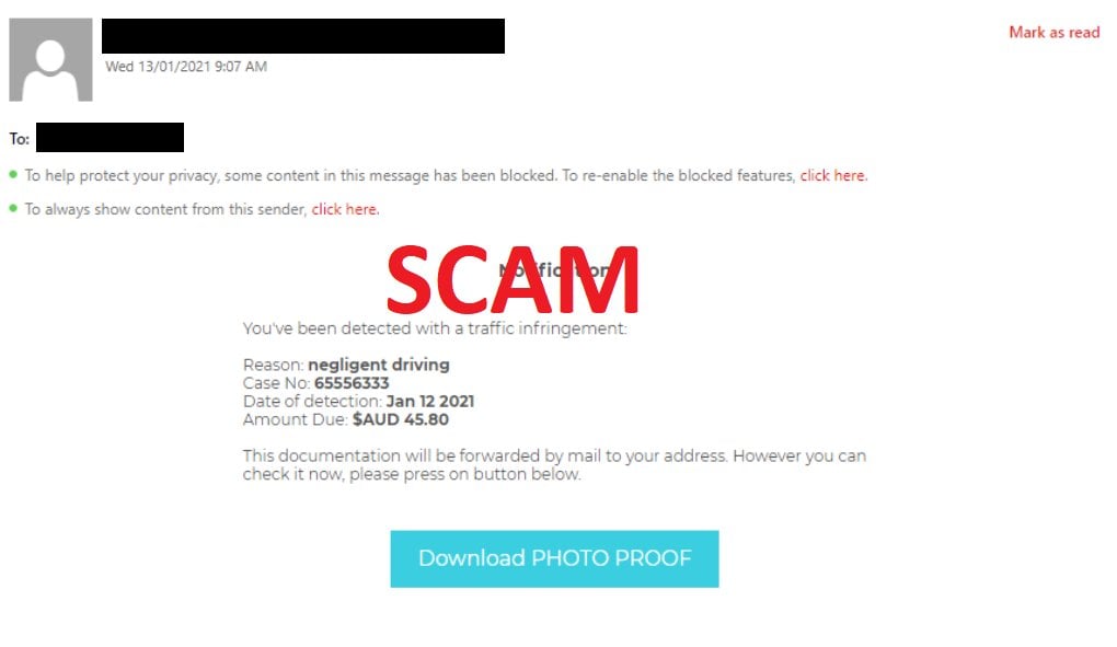 NSW Police Force - SCAM Alert! Don’t fall for the latest ‘traffic ...
