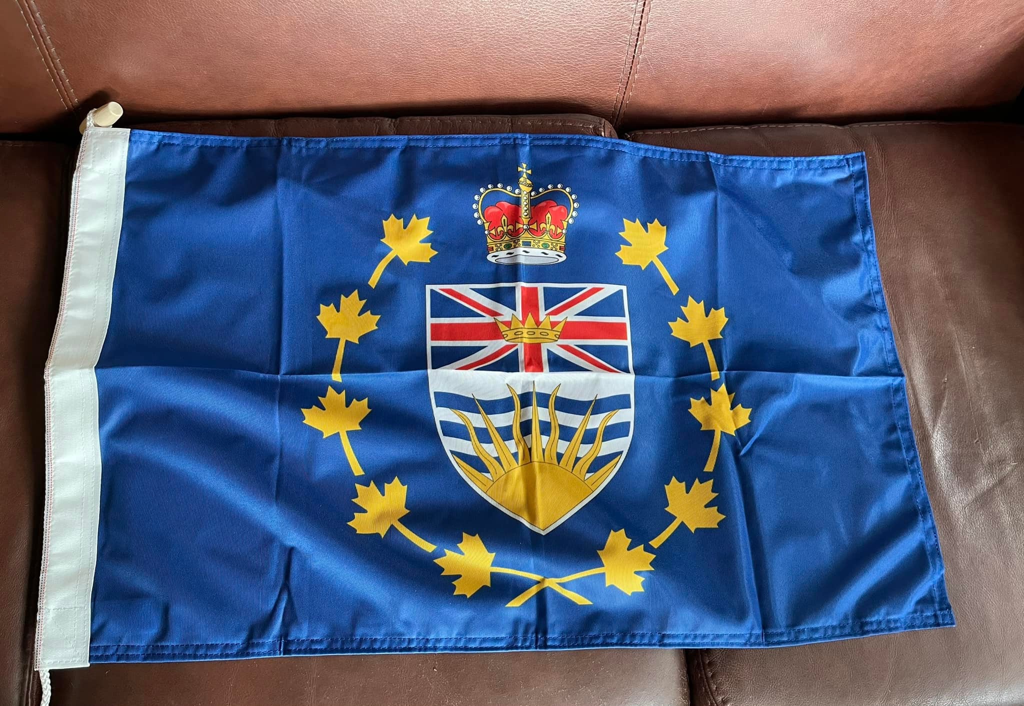 Bandiera Canada Alberta - Lieutenant-Governor Franco Albertains British Banner