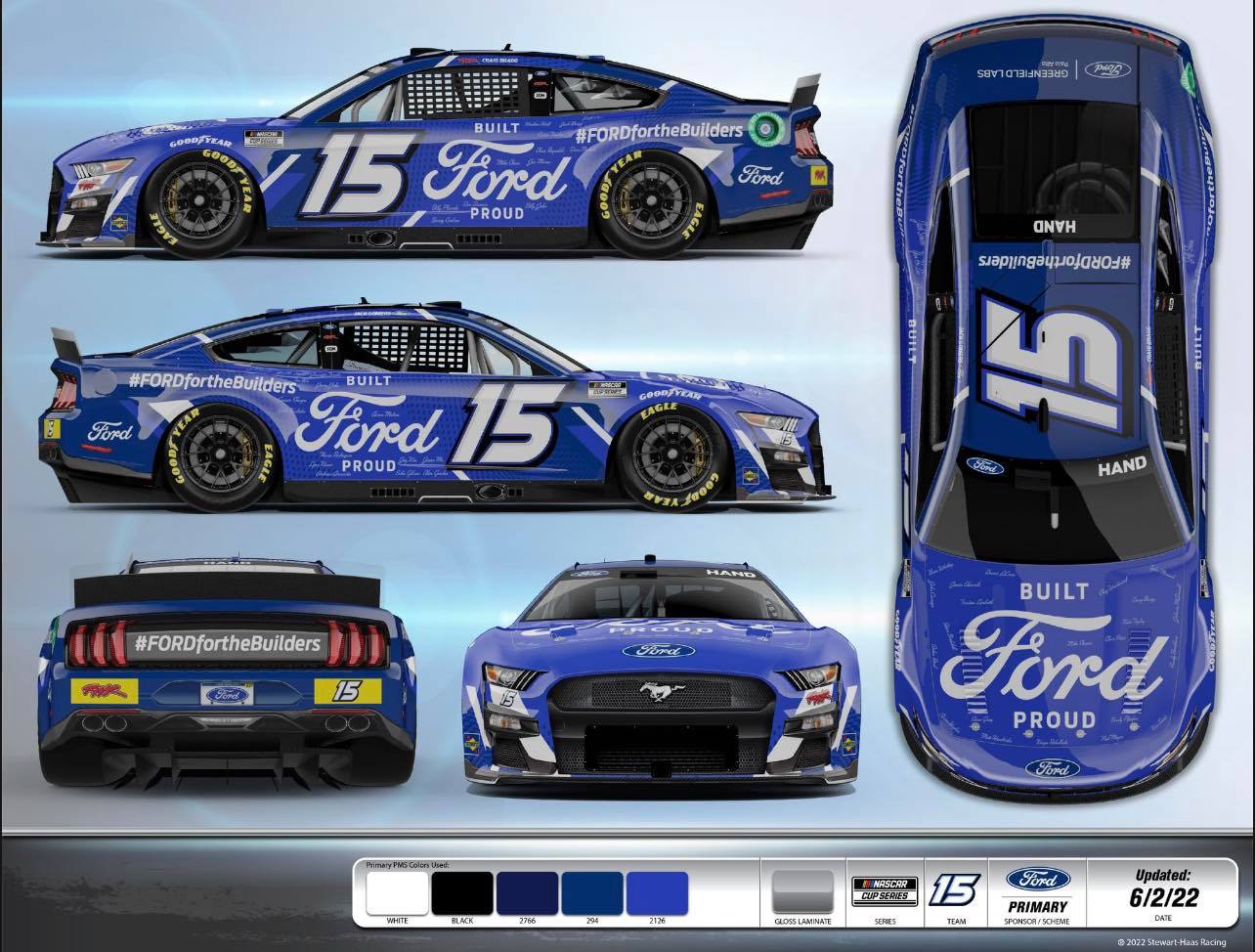 We are excited to have Joey Hand Racing... - Rick Ware Racing