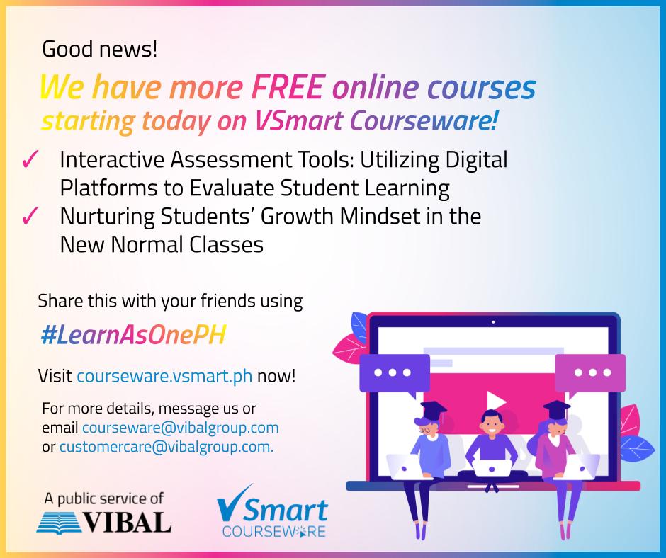 Vibal Group - Good news, teachers! We have more courses to... | Facebook