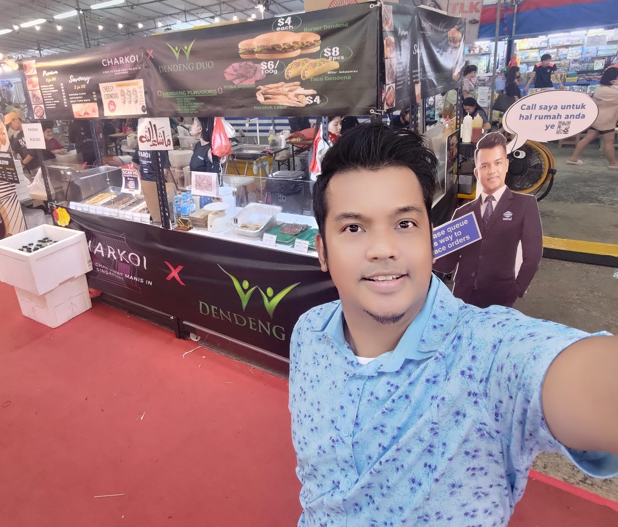 Azhar - Pssst Do drop by my booth if you are nearby ok? The most talked ...