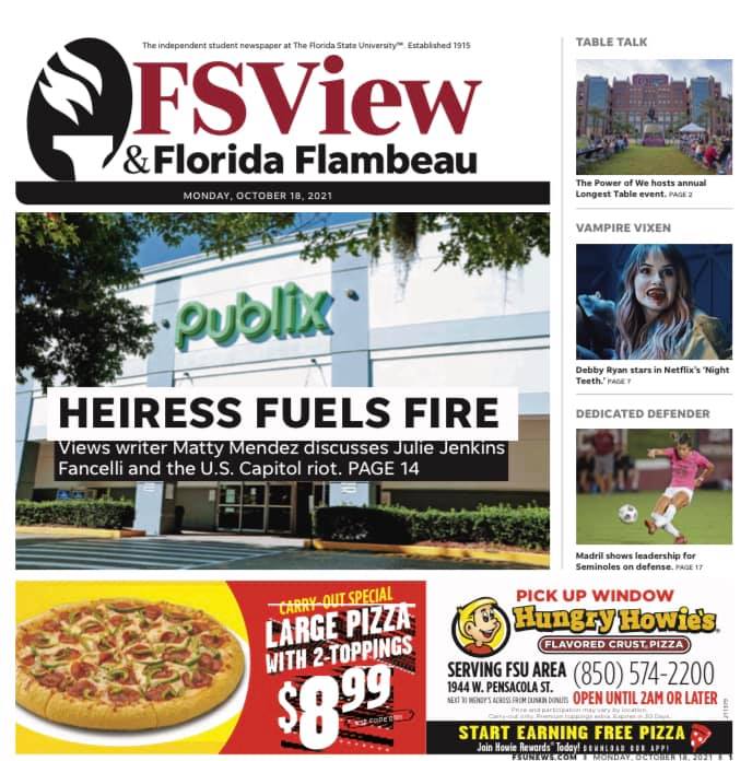 Issue #9 of the Fall 2021... - FSView & Florida Flambeau