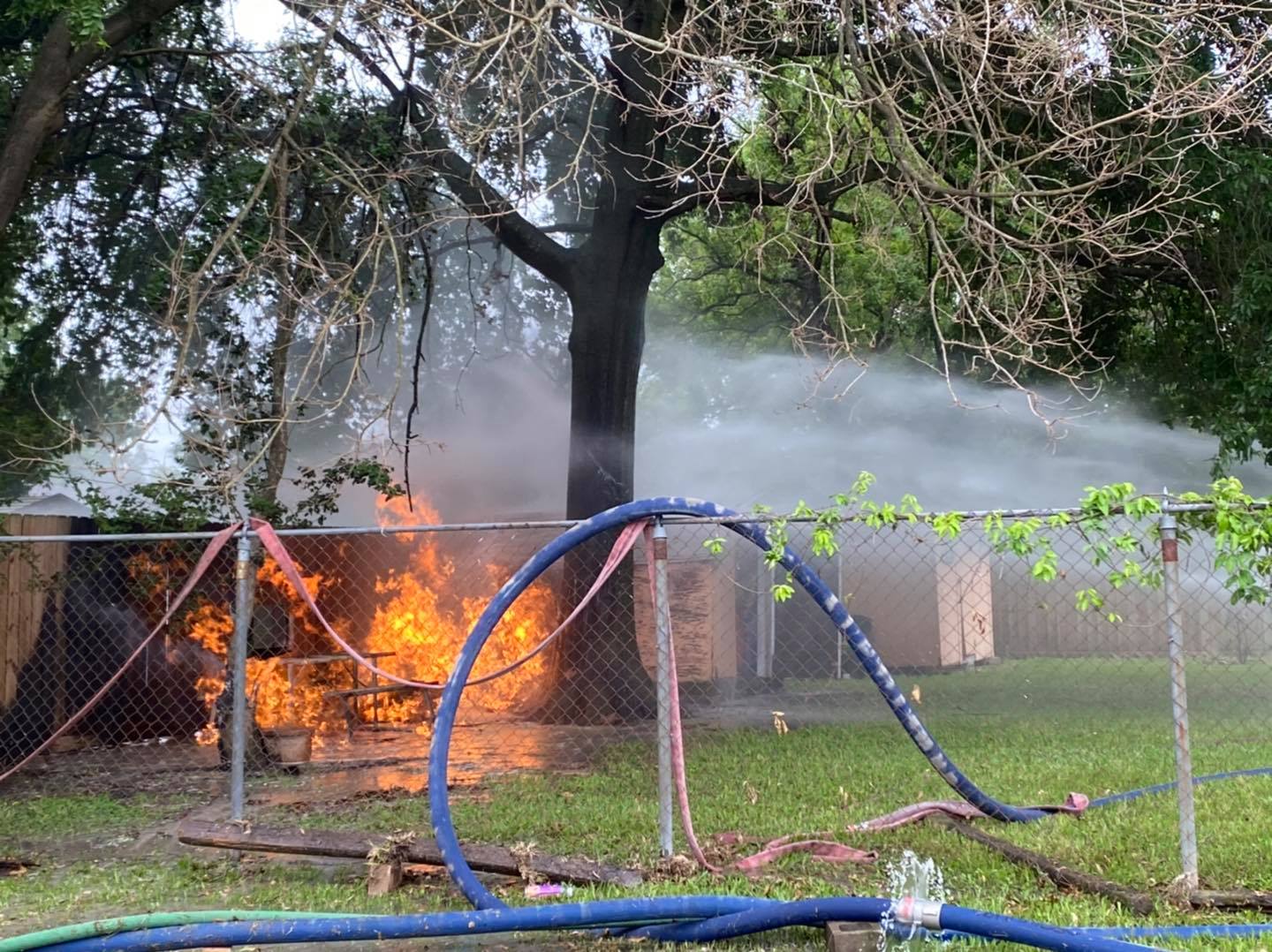 Northwest Volunteer Fire Department - *Update 12 :47, the gas line has ...