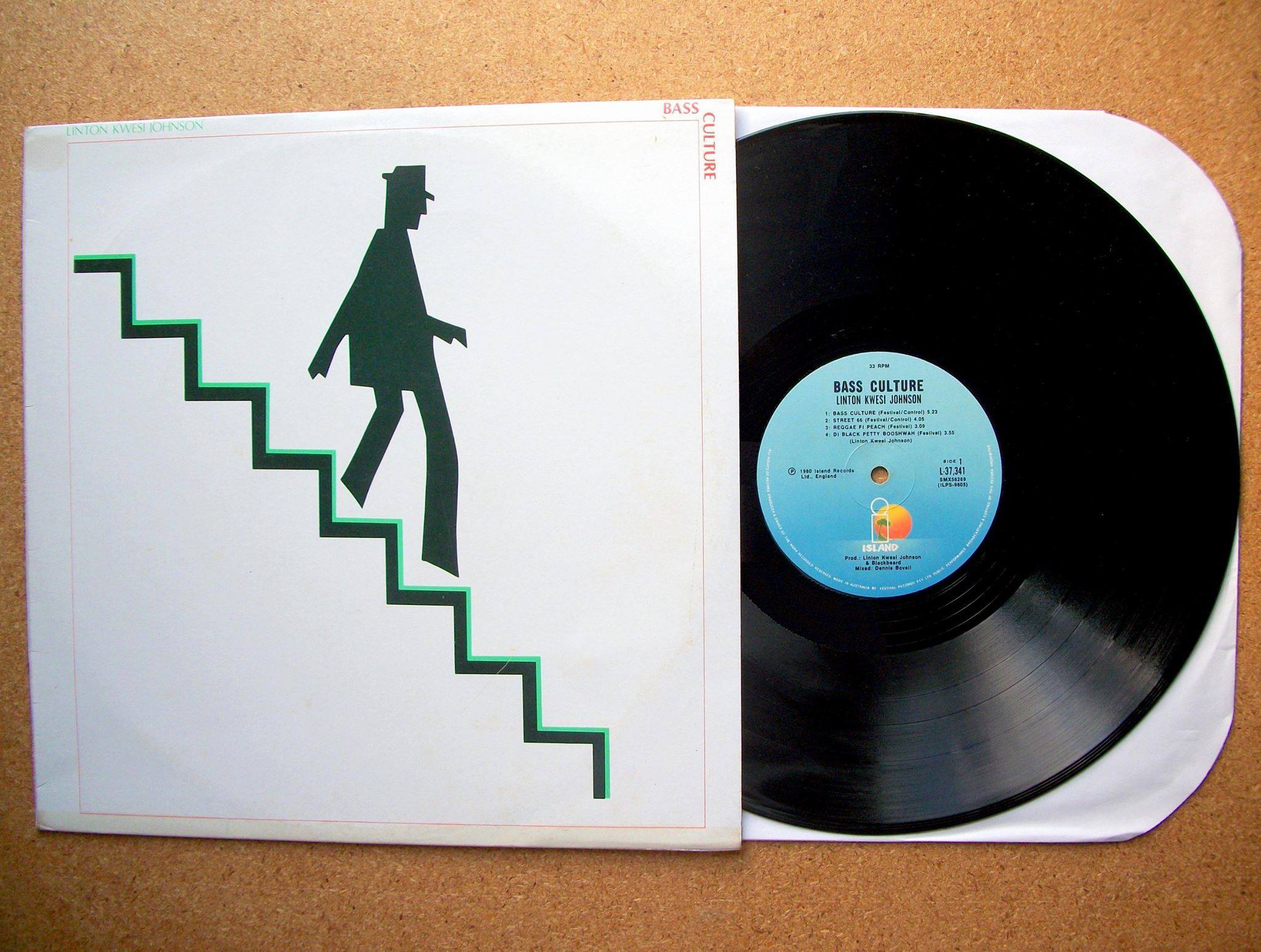 レゲエ Linton Kwesi Johnson ‎– Bass Culture Release: Linton Kwesi
