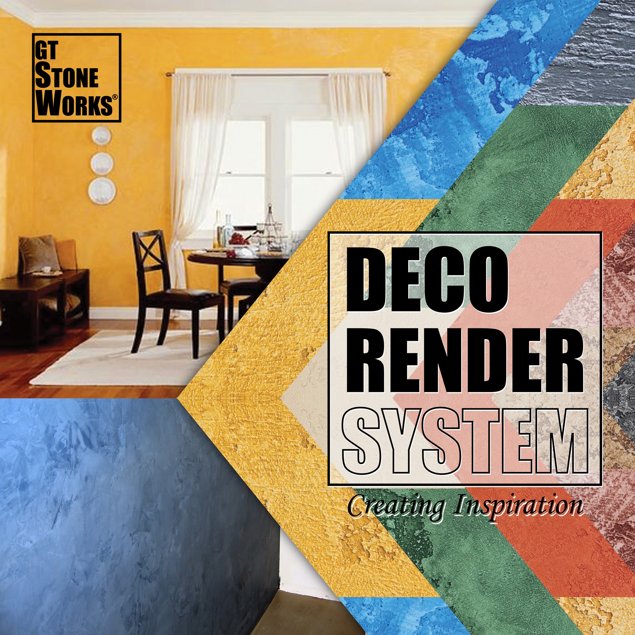 GT StoneWorks - DECO RENDER PASTE⁠ Create your...