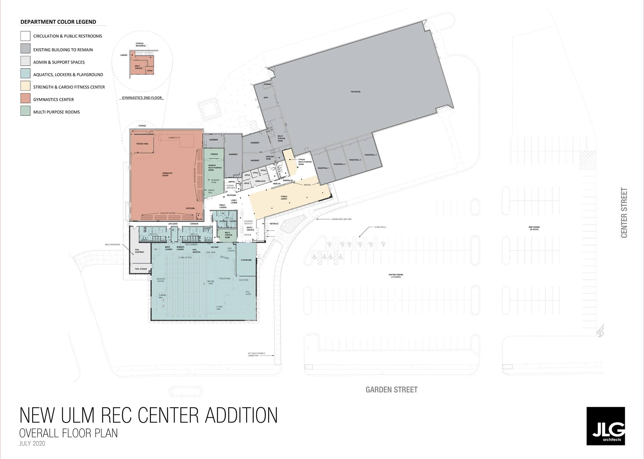 Check out the overall floor... - New Ulm Park and Recreation