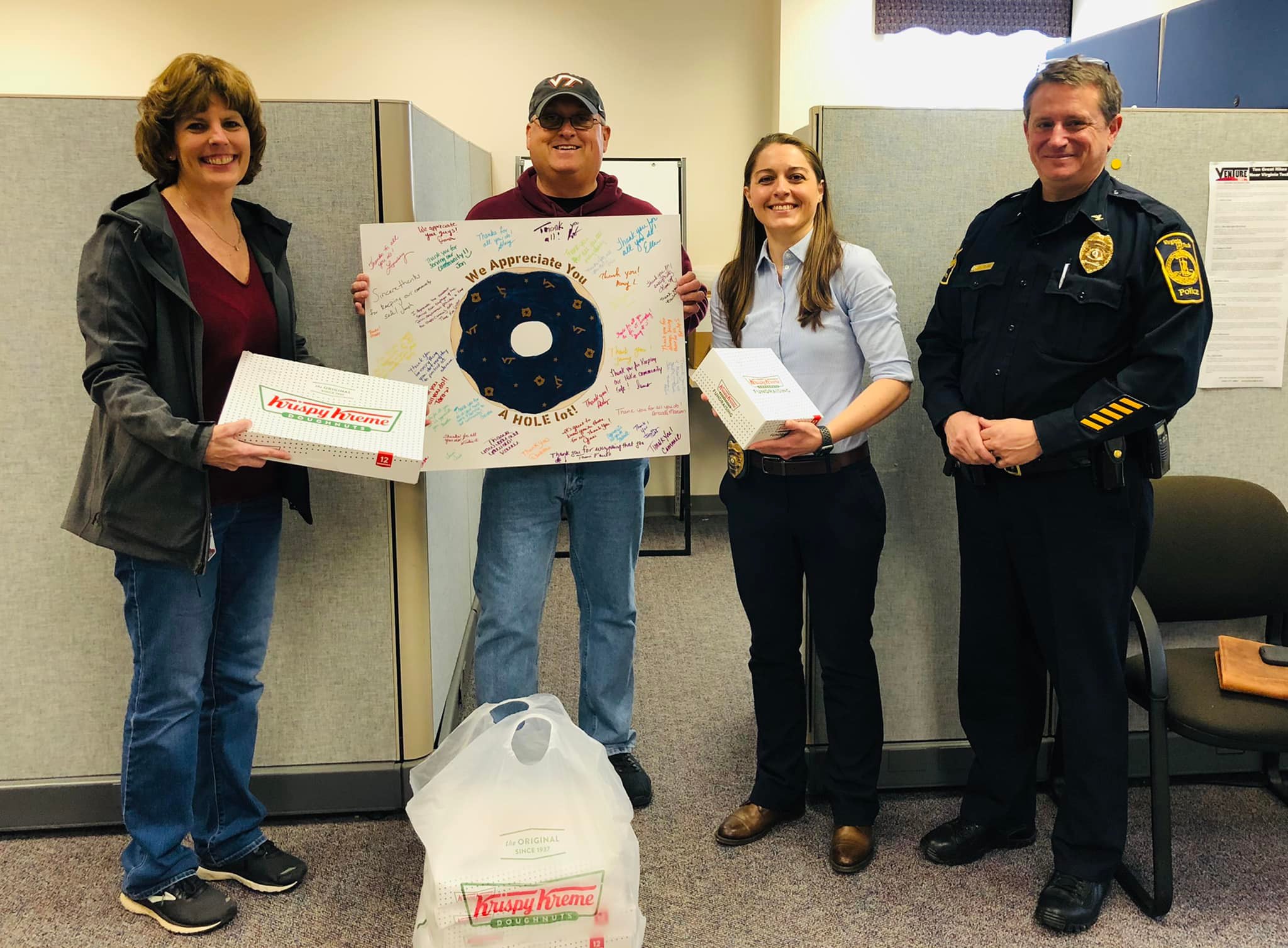 Thanks to the Virginia Tech... - Virginia Tech Police