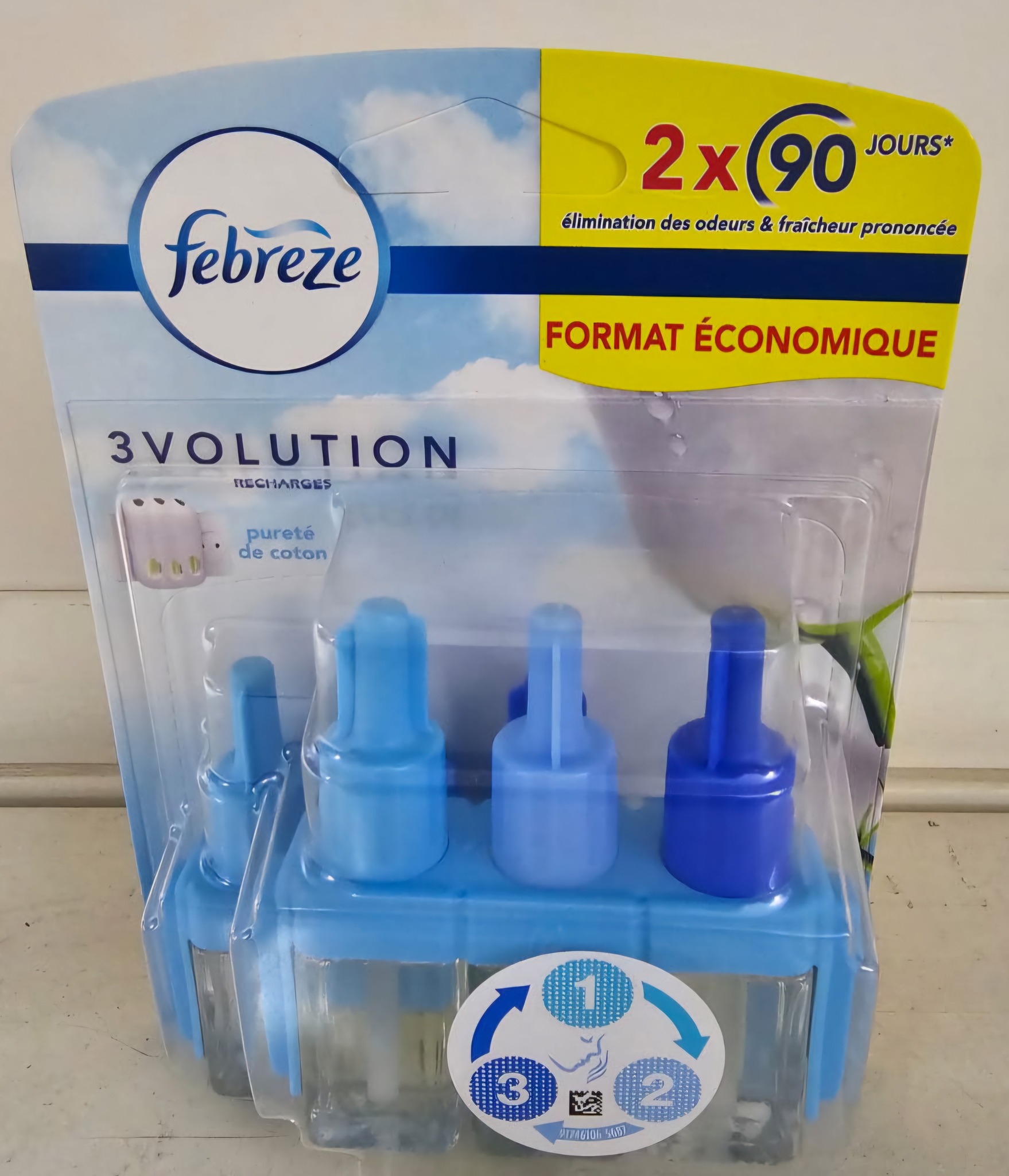 Makerade - 😍FEBREZE RECHARGE DIFFUSEUR 2X20ML 3VOLUTION PURETE DE COTON ...