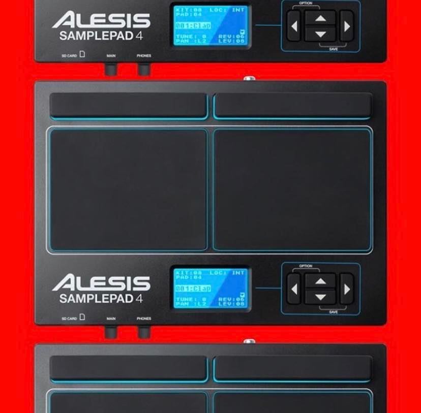 OnStage - The Alesis SamplePad 4 is an all-in-one...