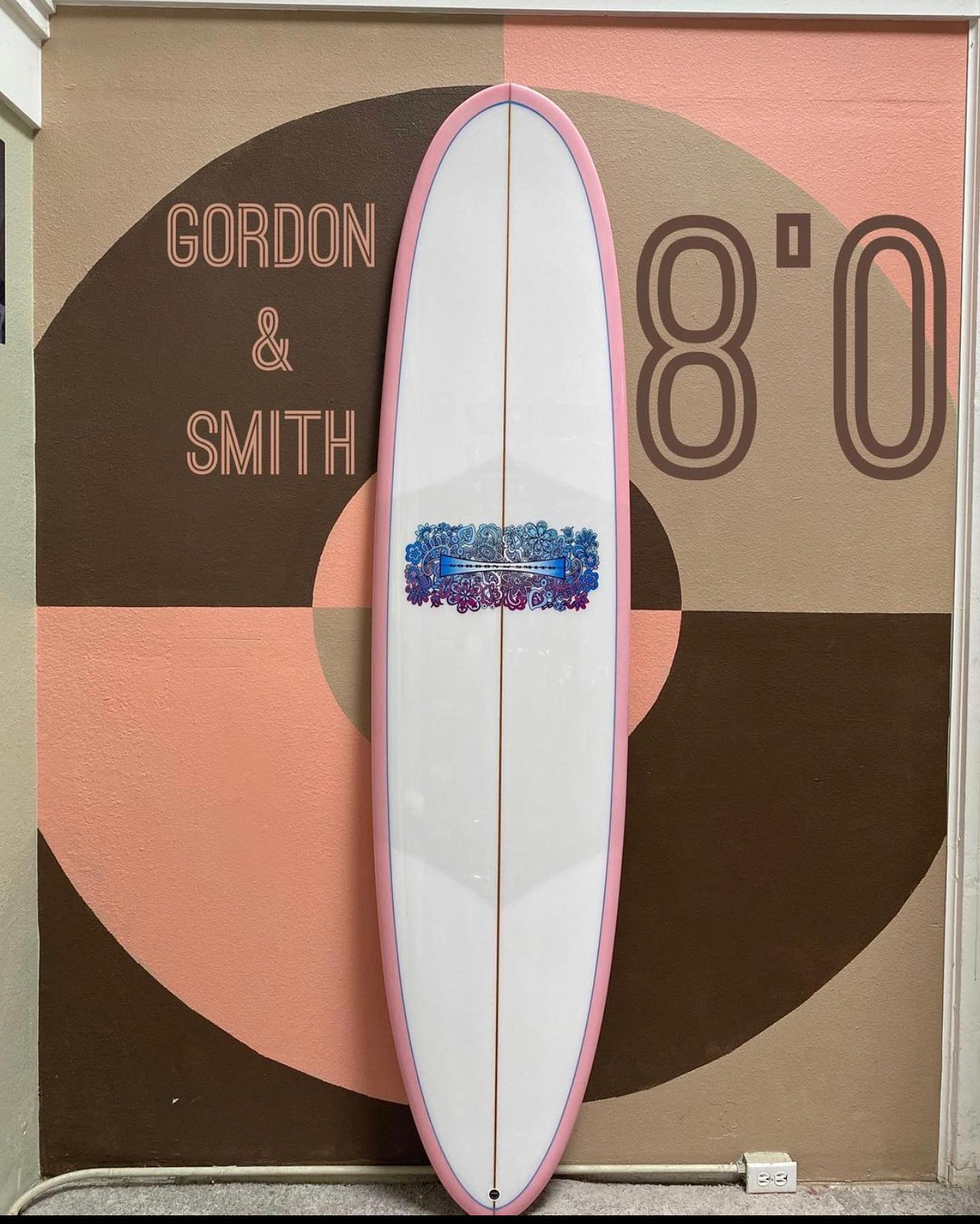 The Gordon & Smith Hot Curl is a modern version of a board that