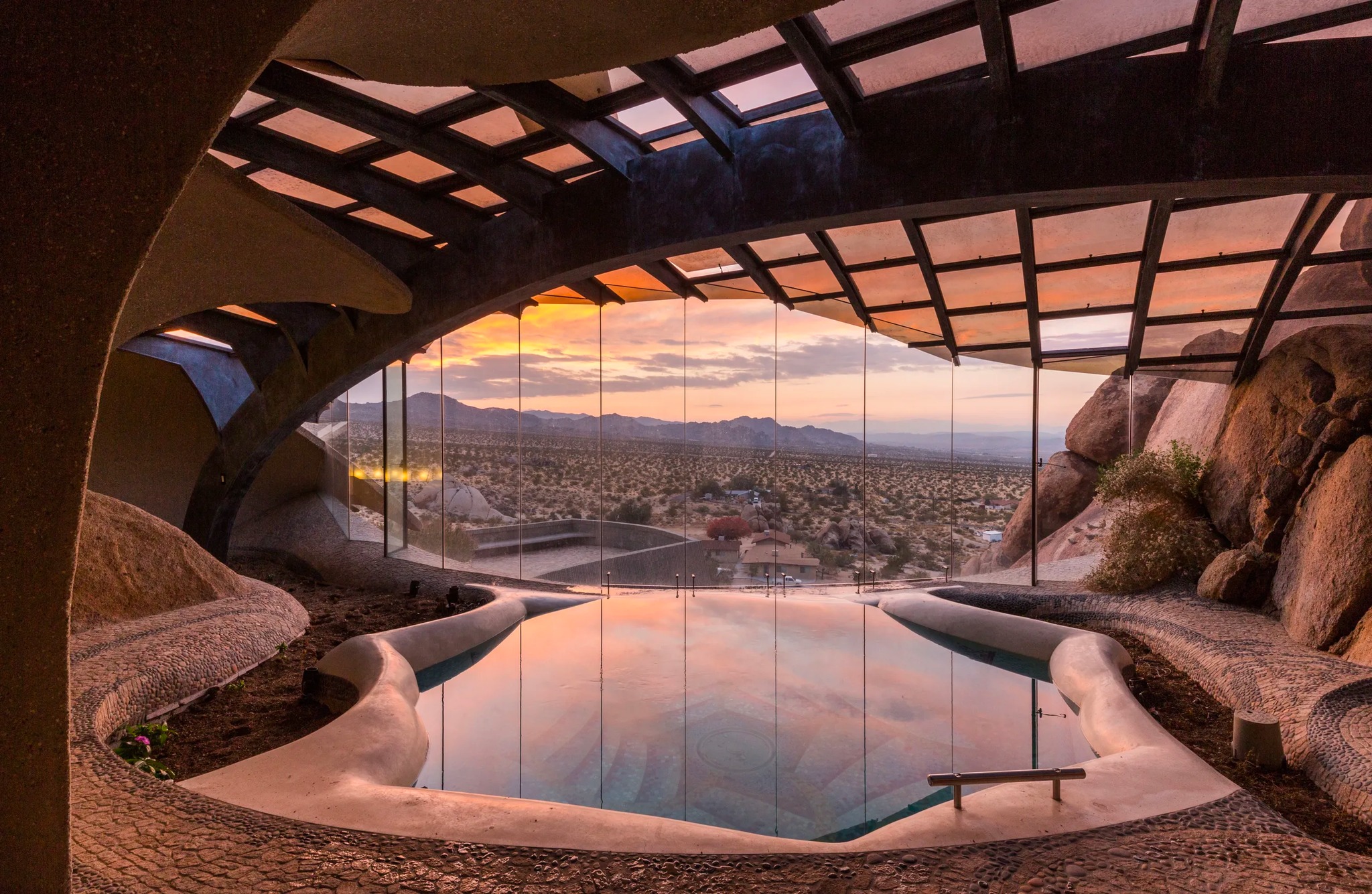Organic architecture; the Doolittle House designed in the mid