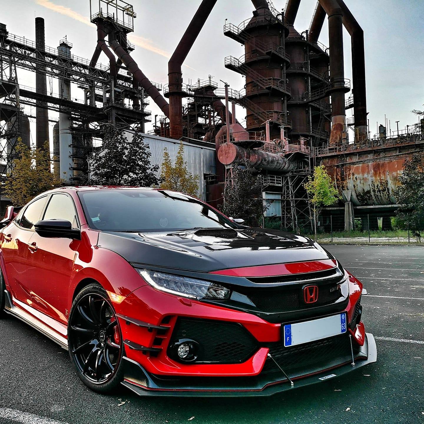 Honda Civic Type R with... - RAYS -The concept is racing-