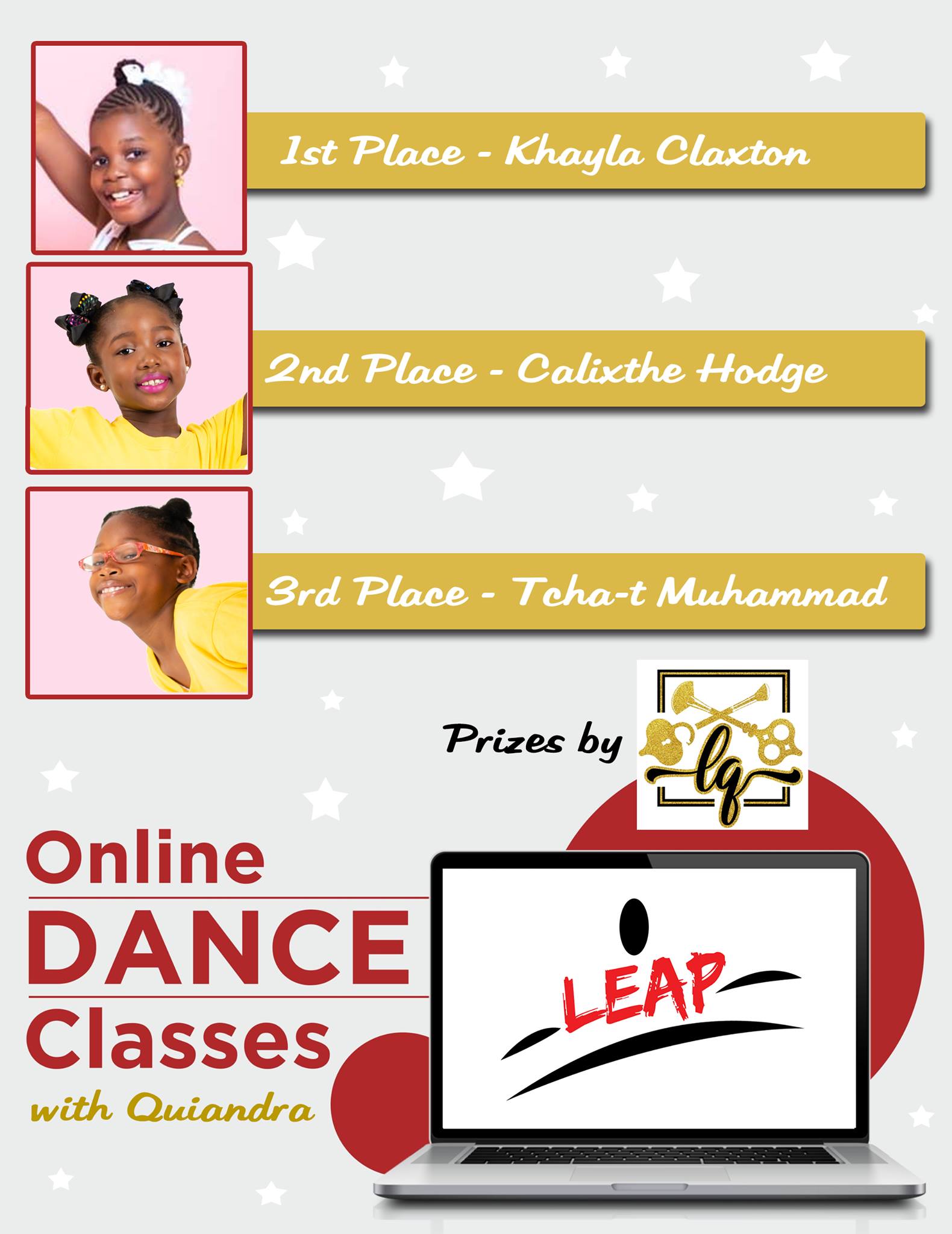 LEAP - ⭐ Announcing the winners of Teacher Quiandra Pemberton's ...