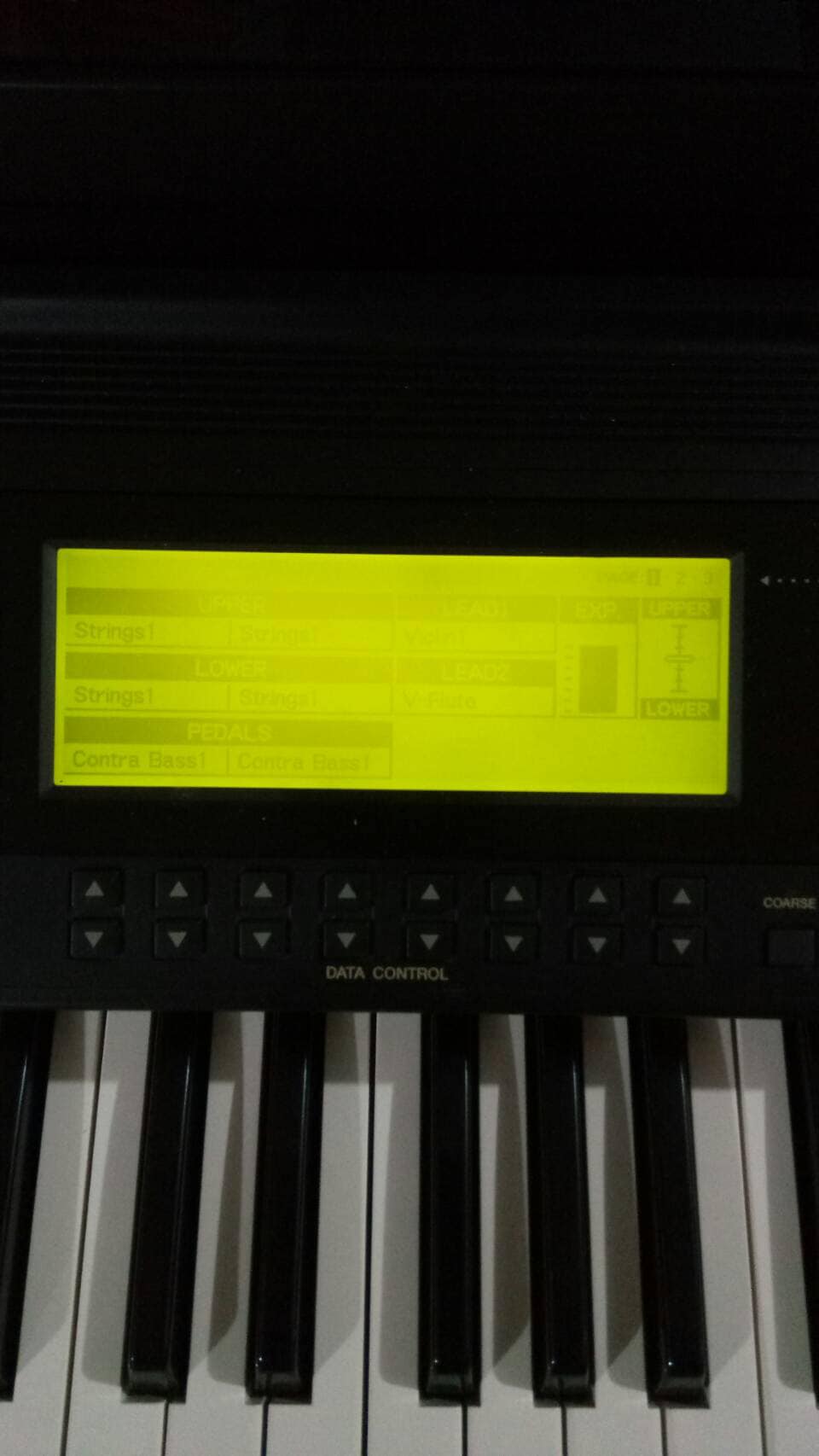 Where to find Electone EL 900 registration menu disc