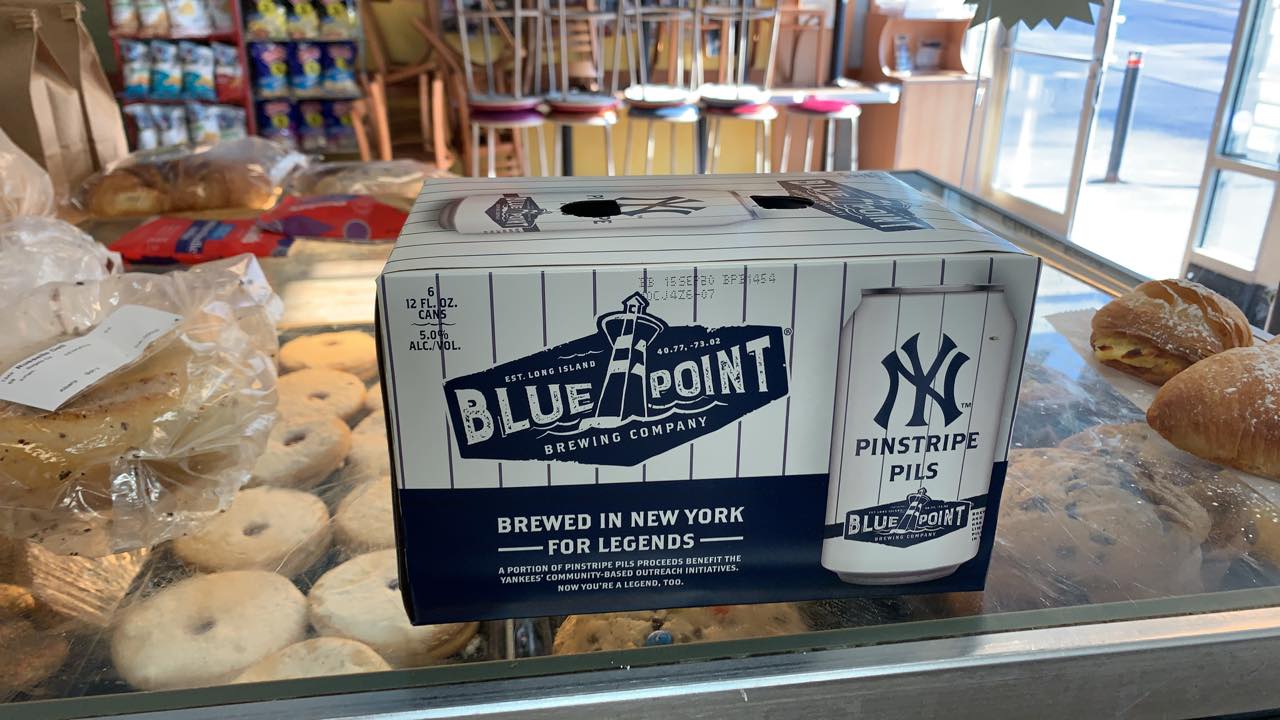 Cheers to Signature Yankee Stadium Beer 🍻 NEW in 2024: Goose