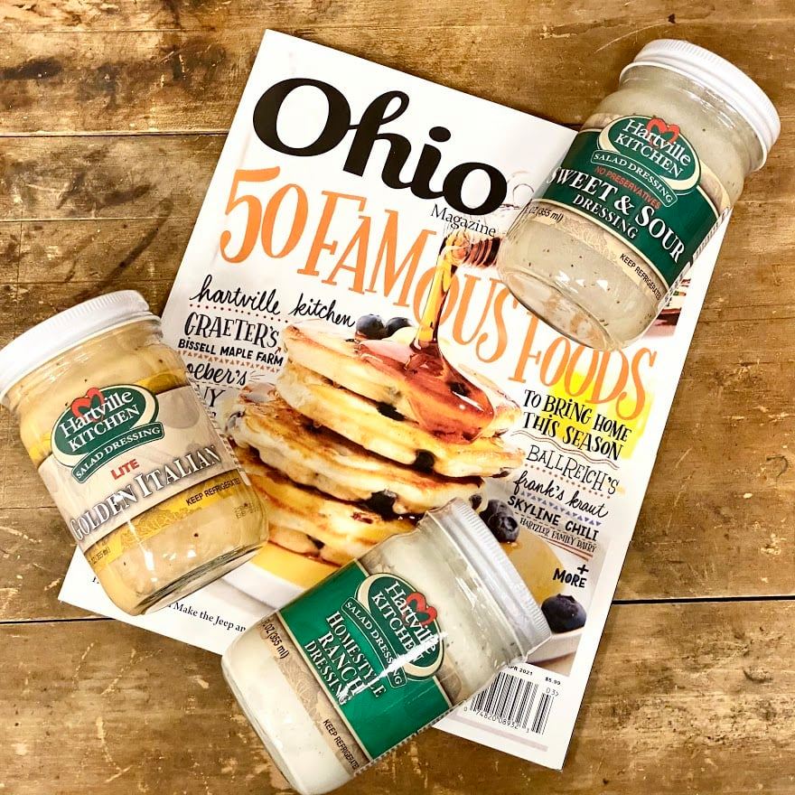 hartville kitchen golden italian dressing Kitchen's salad featured in 50 famous Ohio foods maxi dresses fall