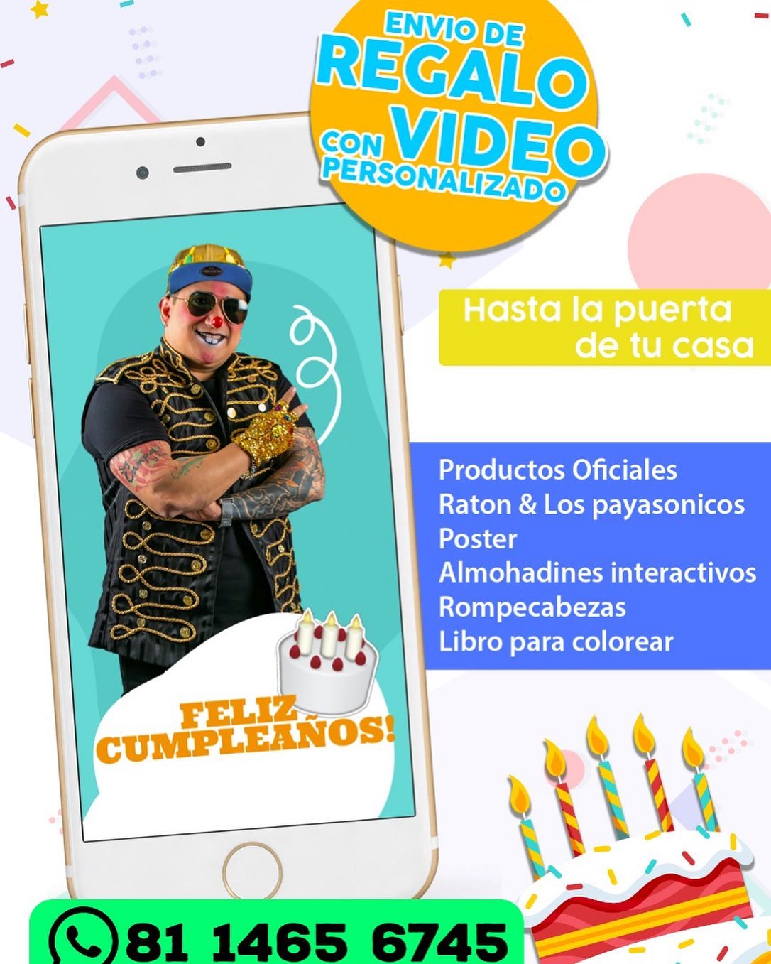 Alex Campa Ratón - Recibe un regalo sorpresa hasta la puerta de tu casa ...