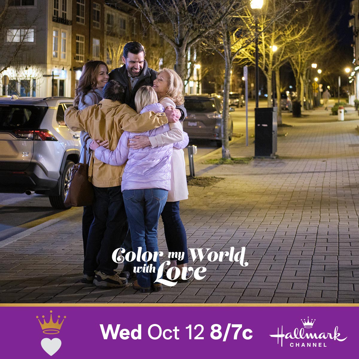 Hallmark - Tomorrow, Lily D. Moore, Erica Durance, Benjamin Ayres, and ...