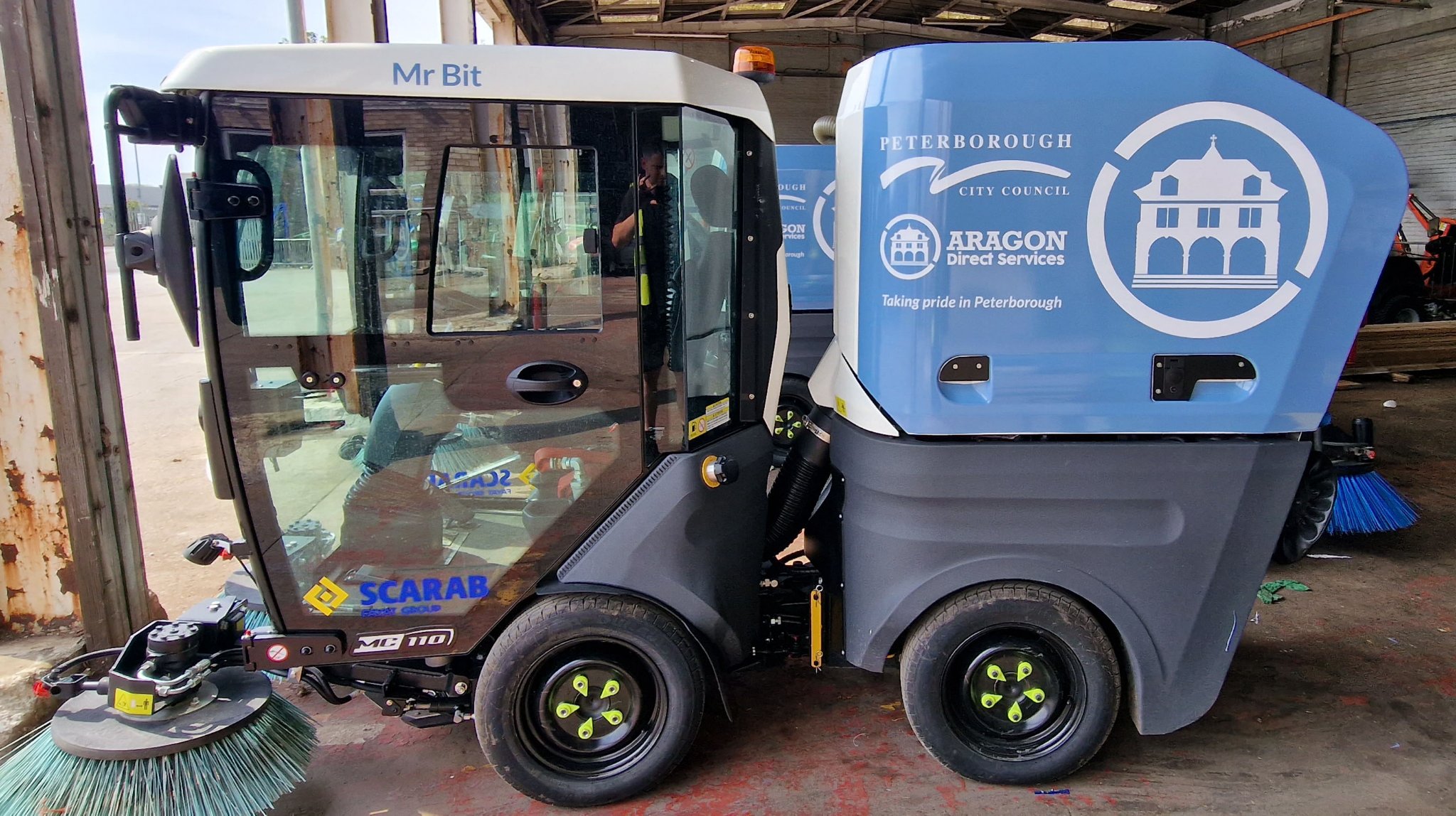 Our latest sweeper livery... - Signs Express Peterborough