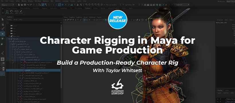 The Gnomon Workshop - Learn the core concepts of character rigging in ...