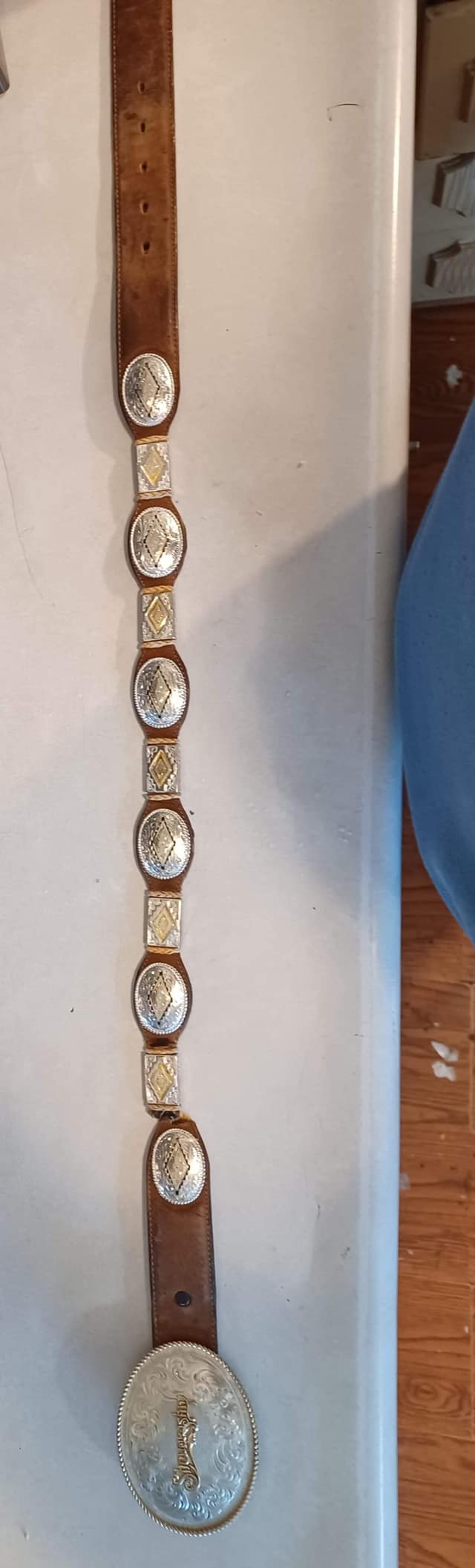 10pcs 3.5 Cm Antique Silver Round Rope Parachute Rivetback Leather Belt