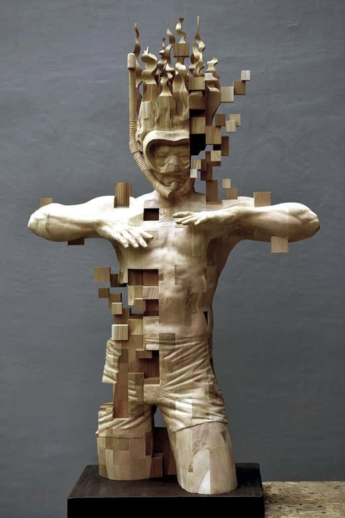 Han Hsu-Tung 韓旭東：一二三木頭人creates these fantastic wood