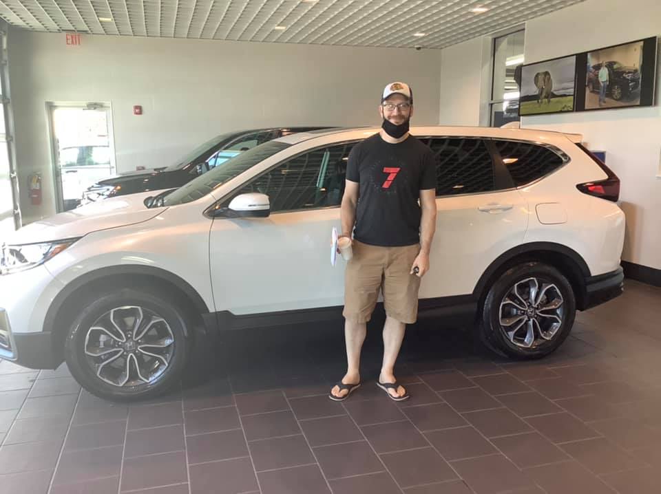 Valley Honda - Congratulations Steven on your new CRV. We...