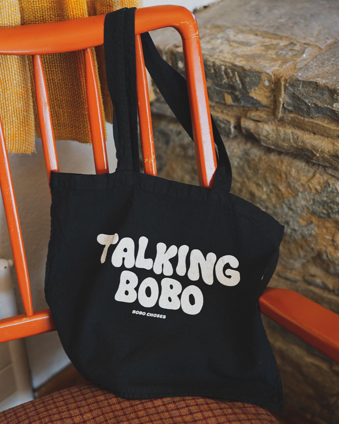 For a limited time only, get this FREE Talking Bobo tote bag with 