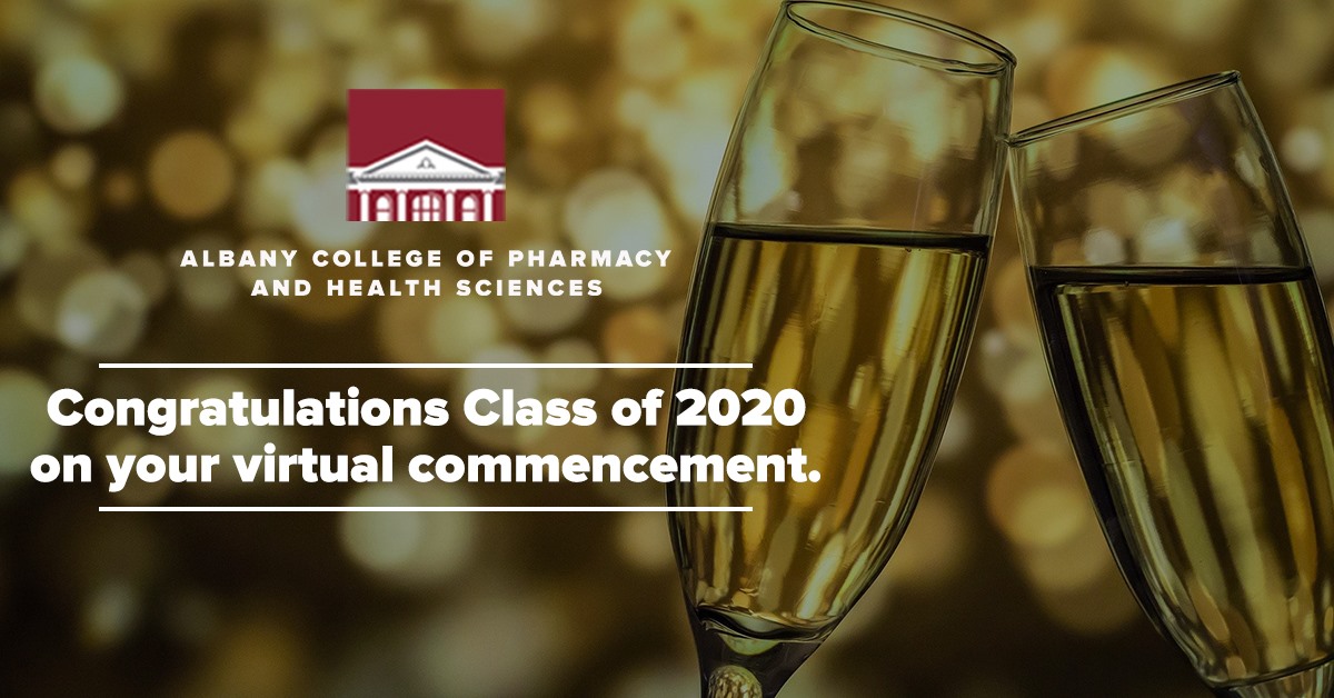 Many, many congratulations... - ACPHS Pharmaceutical Sciences