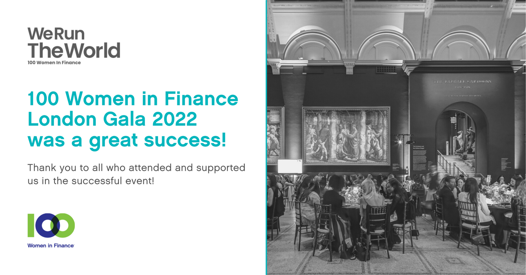 Our deepest thanks to all who... - 100 Women in Finance