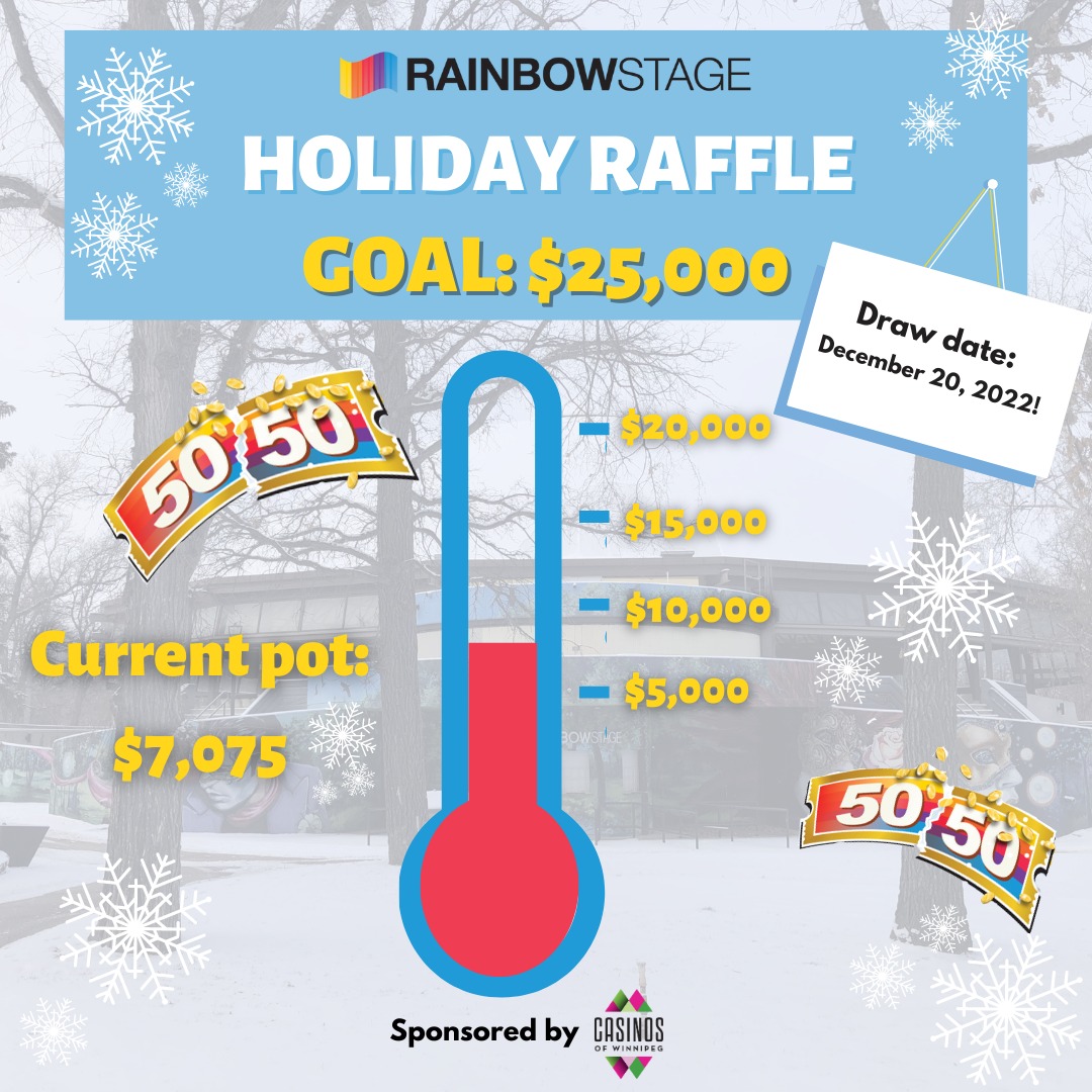 Rainbow Stage - Our Holiday 50/50 Raffle is currently at... | Facebook